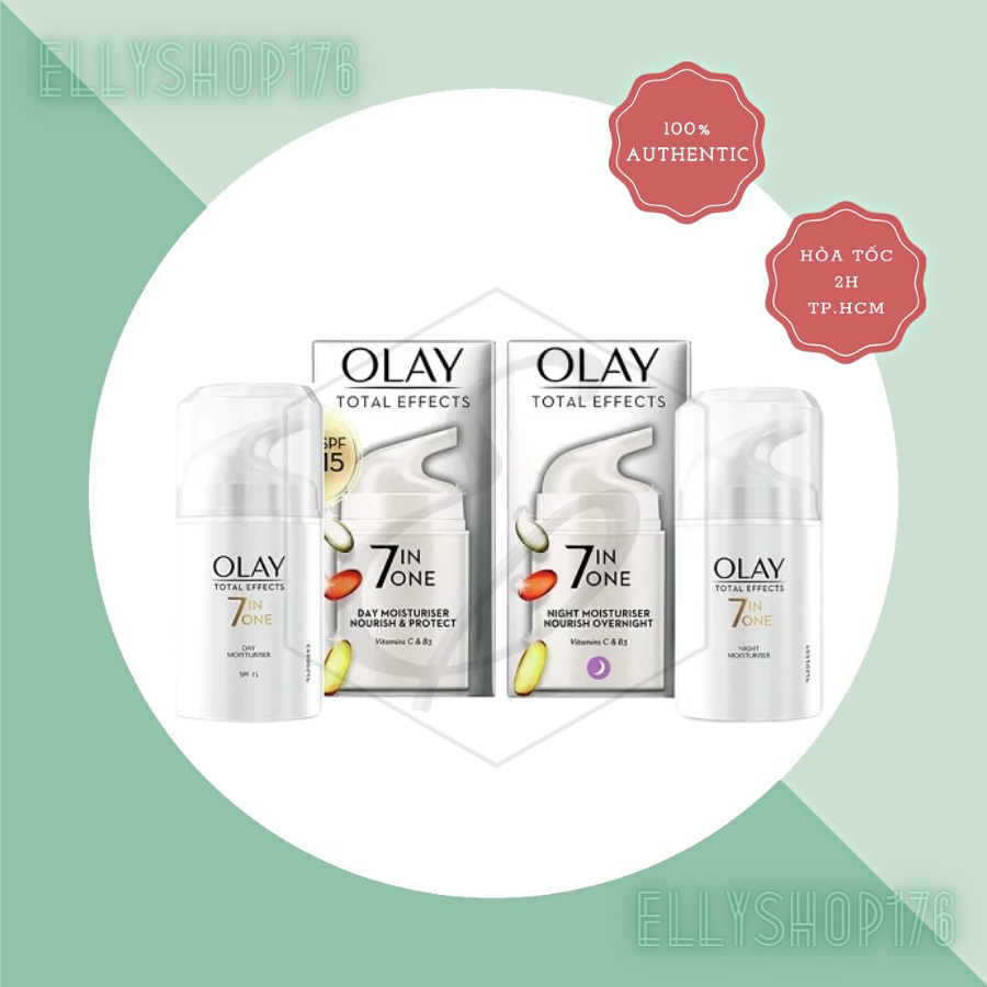 Kem Dưỡng Chống Lão Hóa Olay Total Effects 7in1 Moisturiser 50ml